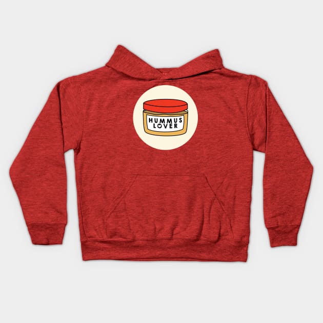 Hummus Lover Kids Hoodie by s3xyglass3s